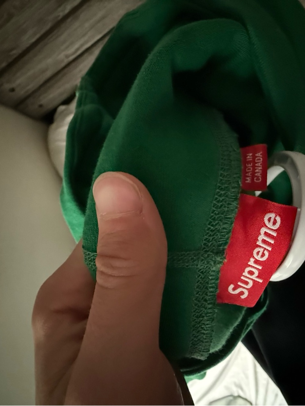 Supreme fw24 Green Hoodie / VNDS - Picture 4 of 7